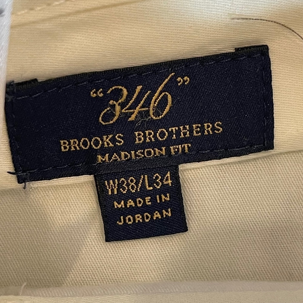 Brooks Brothers Men's Dress Pants — Light Tan - Picture 7 of 12